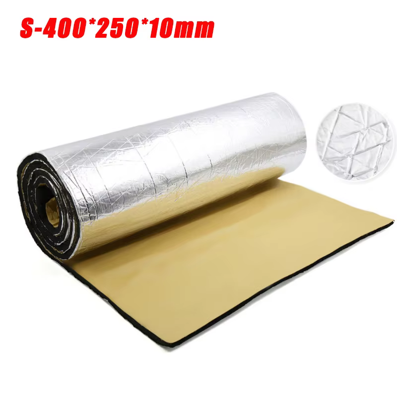 Tapis isolant d'isolation thermique et acoustique pour automobile, feuille d'aluminium épaisse de 5m