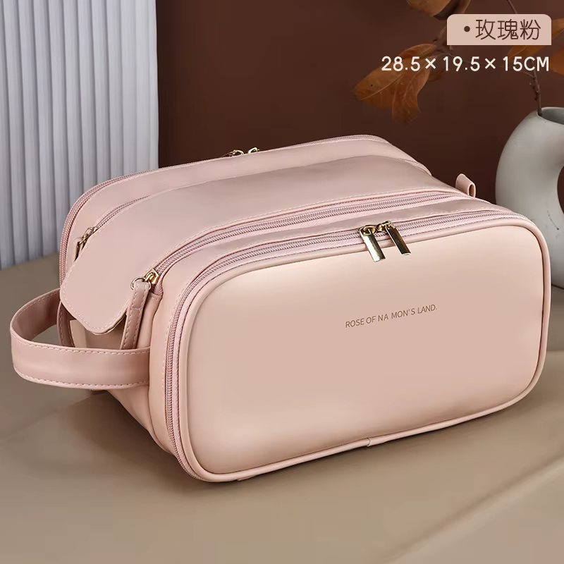Sac de voyage pour femmes, sac de rangement de maquillage étanche, organisateur de cosmétiques de gr