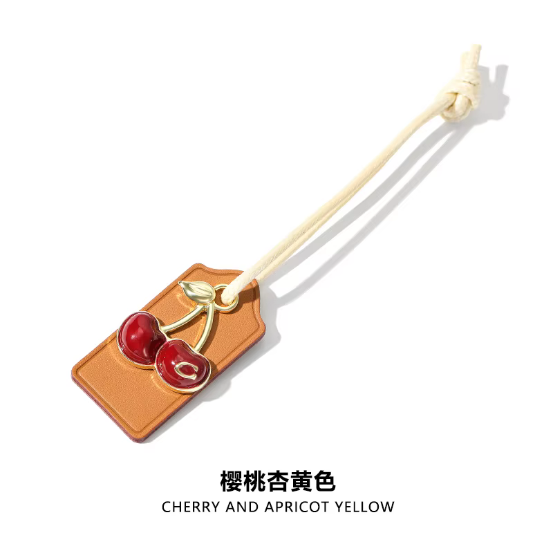 Porte-clés en cuir de veau avec Cheey, bonne qualité, pour sac à main de styliste, accessoires de dé