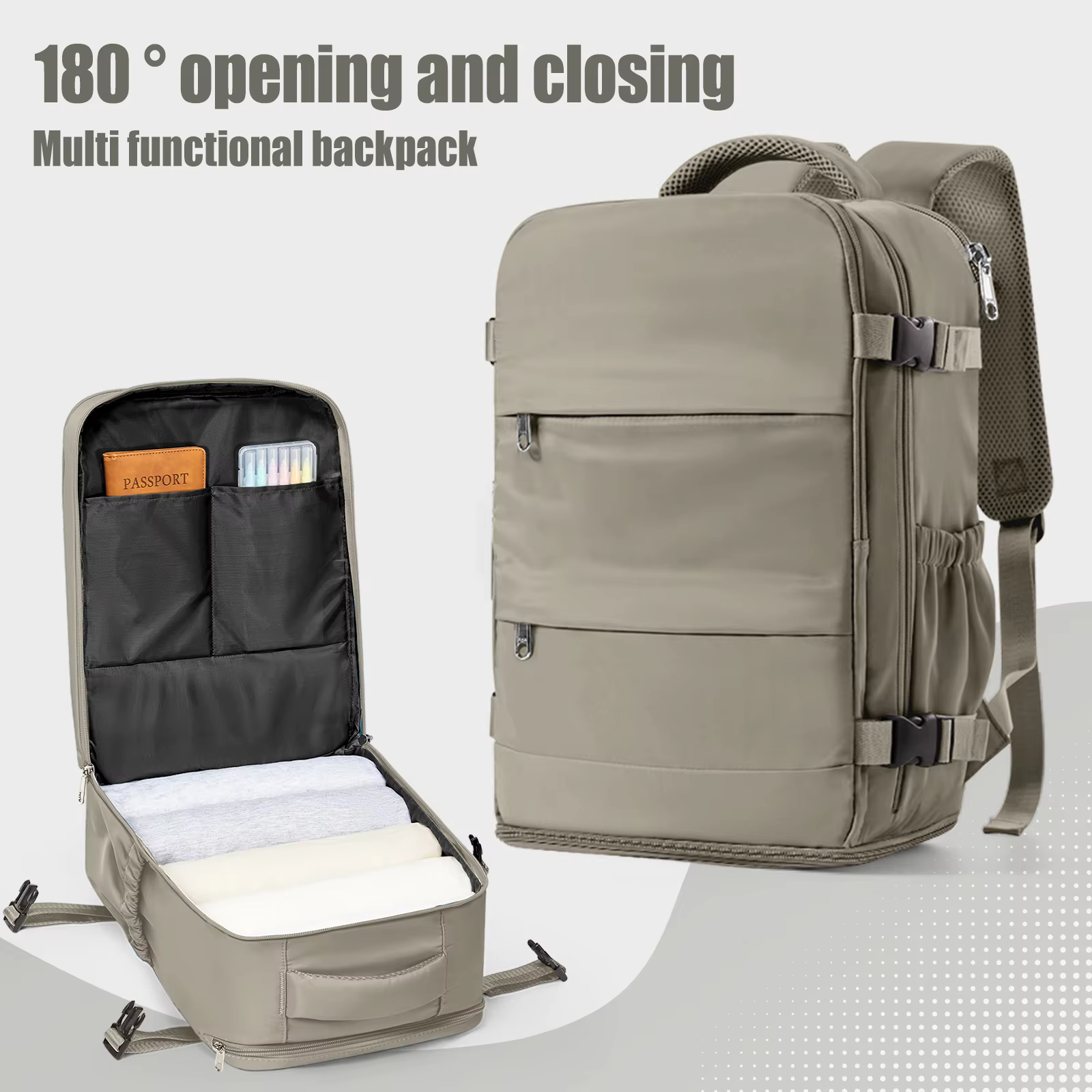 Sac à dos Ryanair 40x30x20, sac de cabine, sac à dos de voyage pour hommes et femmes, bagage à main,