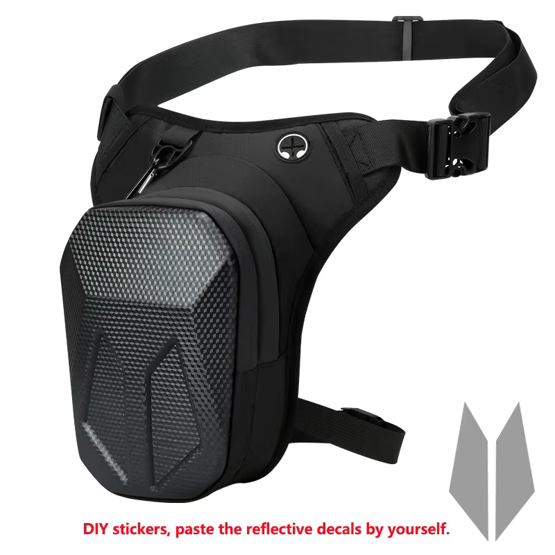 Sac de voyage tactique étanche pour moto, sacoche de jambe et de taille pour homme, sacoche de hanch
