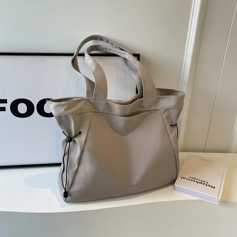 Sac fourre-tout décontracté de grande capacité, sac de voyage Simple pour femmes, grand sac à bandou