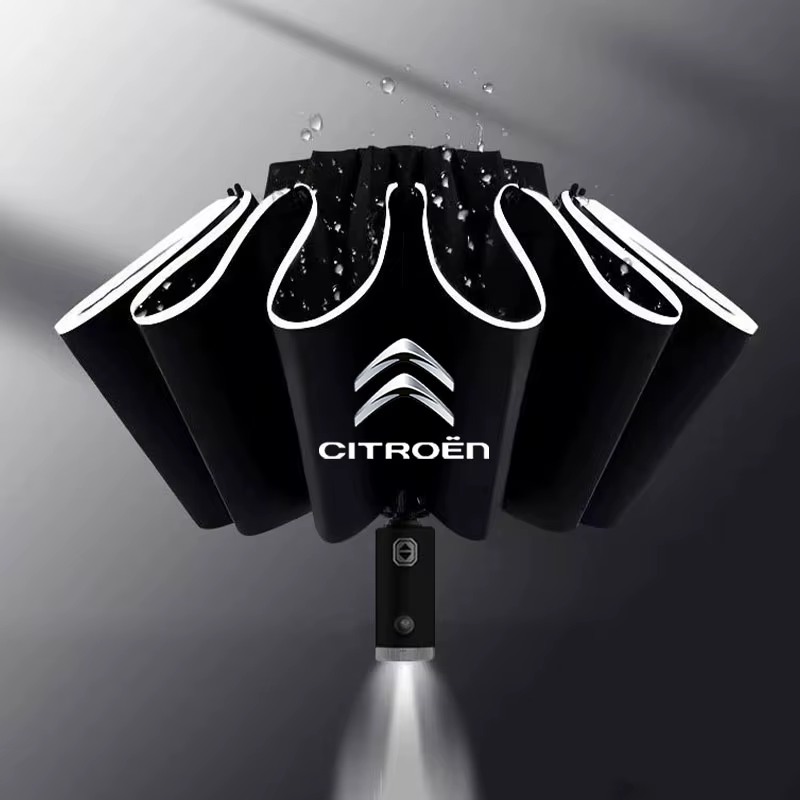 Parapluie LED pour voiture, entièrement automatique, coupe-vent, pour citroën C1 C2 C4 C5 C3 C4L C8 