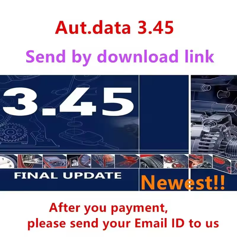 Dernière version du logiciel de réparation automobile Auto-Data 3.45, système virtuel Auto-Data 3.45