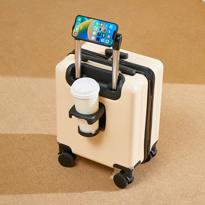 Valises De Voyage aériennes sur roulettes avec porte-gobelet, valise à main pour boîte De Voyage en 