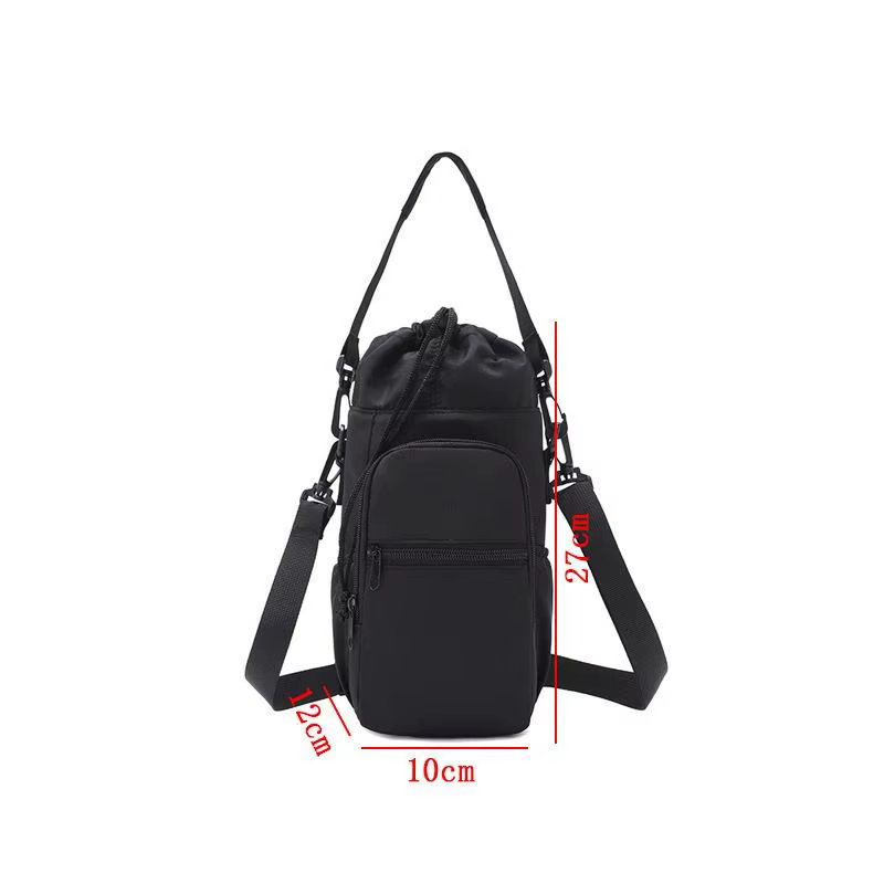 Sac bandoulière porte-bouteille avec sangle pour bouteilles isothermes de 32 oz et 40 oz, support de