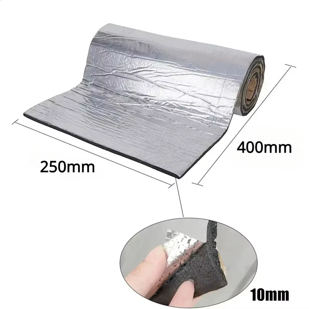 Tapis d'isolation thermique insonorisant, barrière thermique, réduction du bruit acoustique pour mur