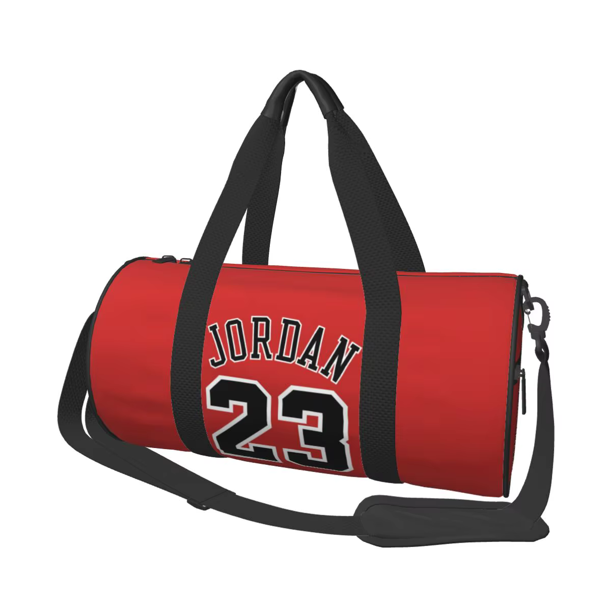 M-Jordan 23 Sac de voyage rond de grande capacité pour homme et femme, bagage à main de grande capac
