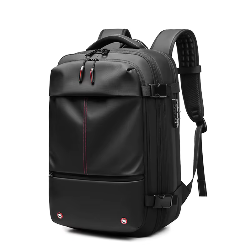 Sac à dos de voyage à compression sous vide pour hommes, sacs à dos pour ordinateur portable multifi