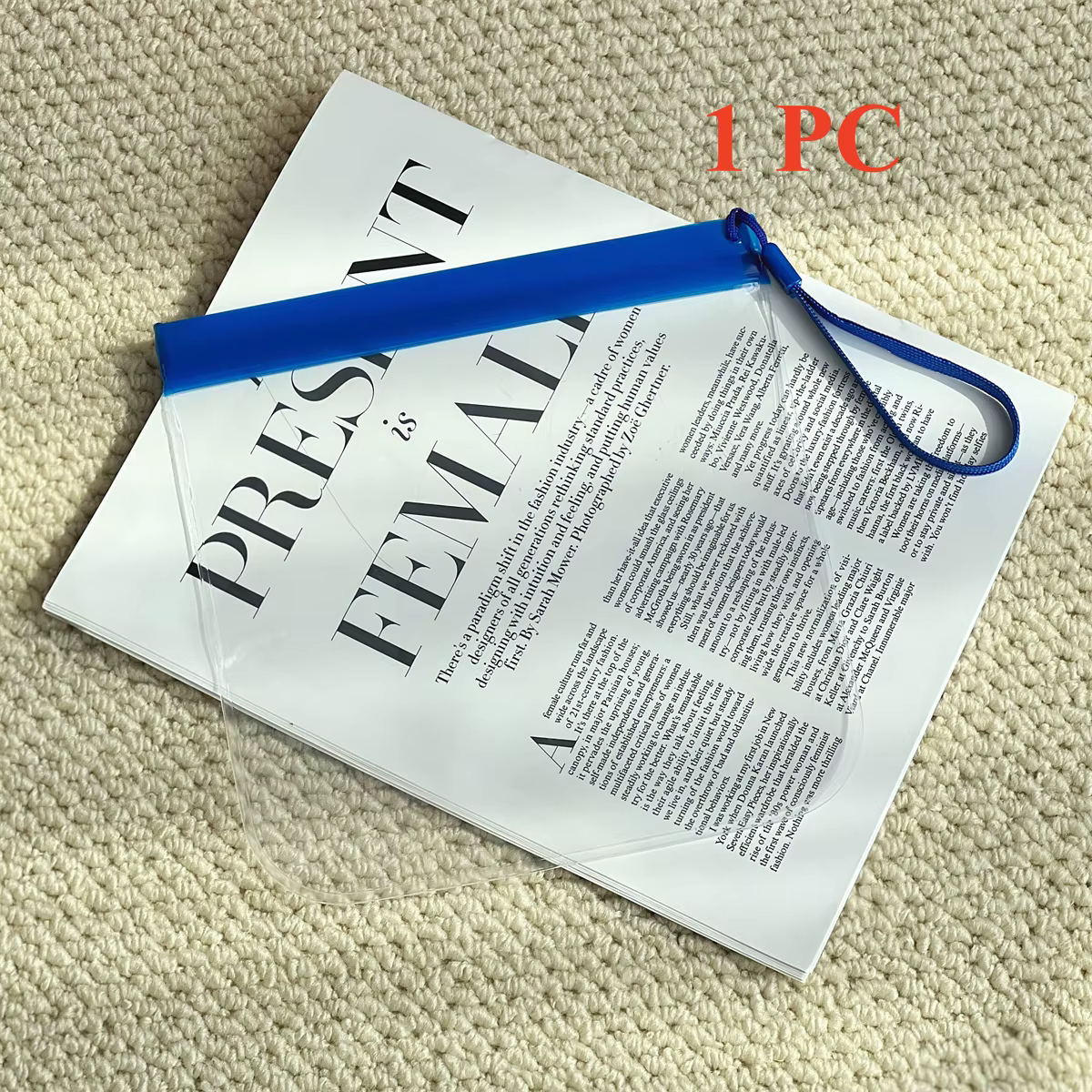 Sac de toilette transparent pour bagages, 1/2 pièces, étanche, pour voyage, maquillage, pour femmes,