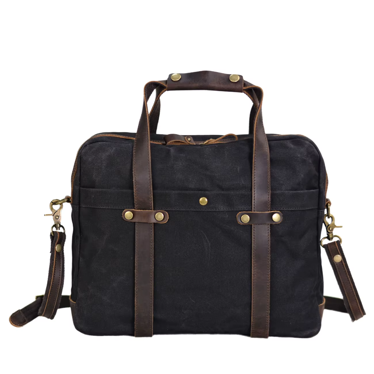 Sac fourre-tout en toile imperméable pour hommes, sac à bandoulière vintage, mallette de voyage d'af