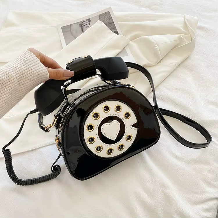 Gusure-Sacs à main en forme de téléphone pour femmes, sac à bandoulière, fourre-tout à poignée supér