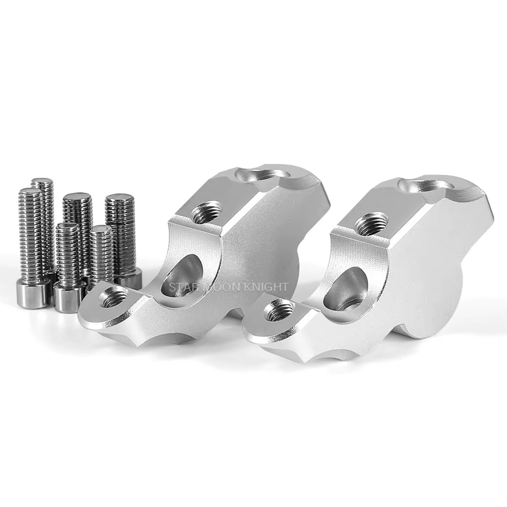 Artificiel évateur de guidon de moto, pince de guidon, adaptateur d'extension, accessoires de moto,
