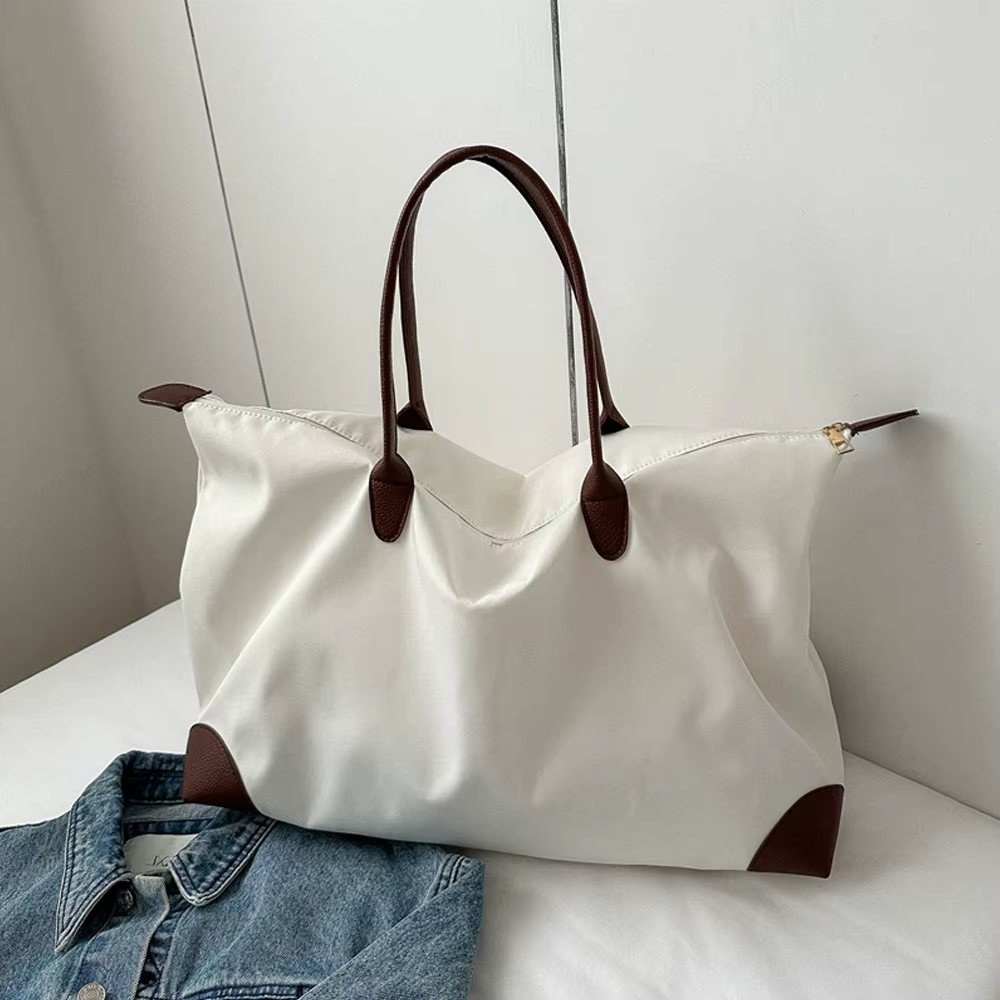 Sac fourre-tout pour femme - Grande capacité, nouveau style estival, sac à main décontracté et polyv
