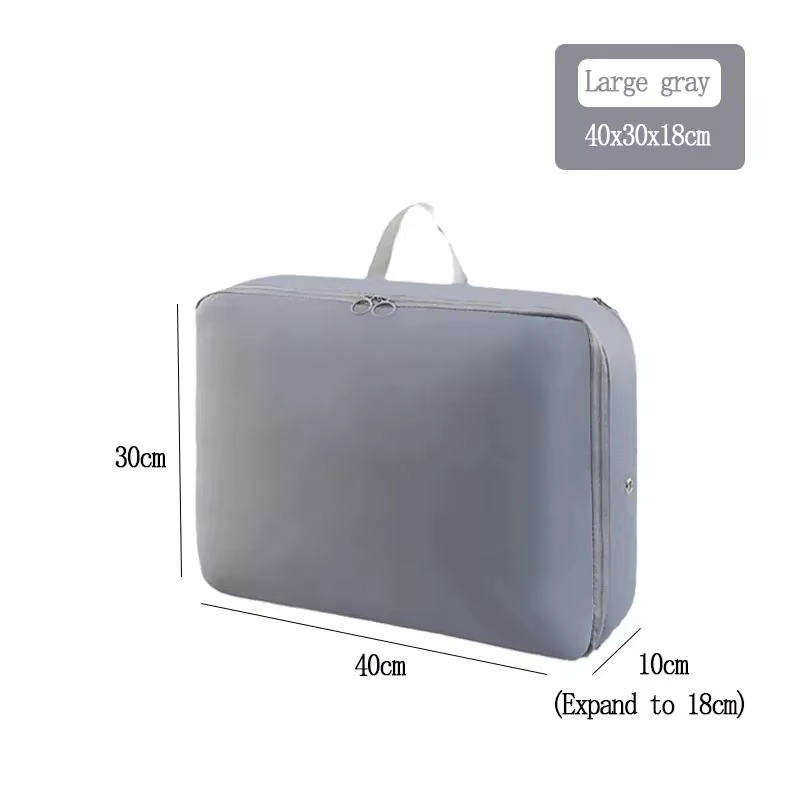 Sac de rangement pour veste d'autocompression, gain de place pour couette, vêtements, literie, couve