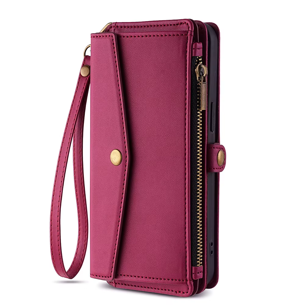 Étuis de téléphone en cuir PU uni pour OnePlus 5 5T 6 6T 7 7T 8 8T 9 9RT 10 10R 10T 11R 11 12 12R Pr