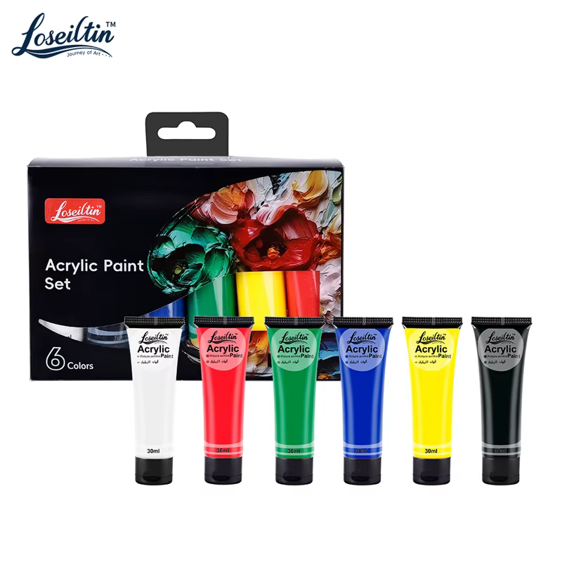 Peinture acrylique pour peinture murale, 30ml, imperméable et résistante au soleil, matériaux de pei