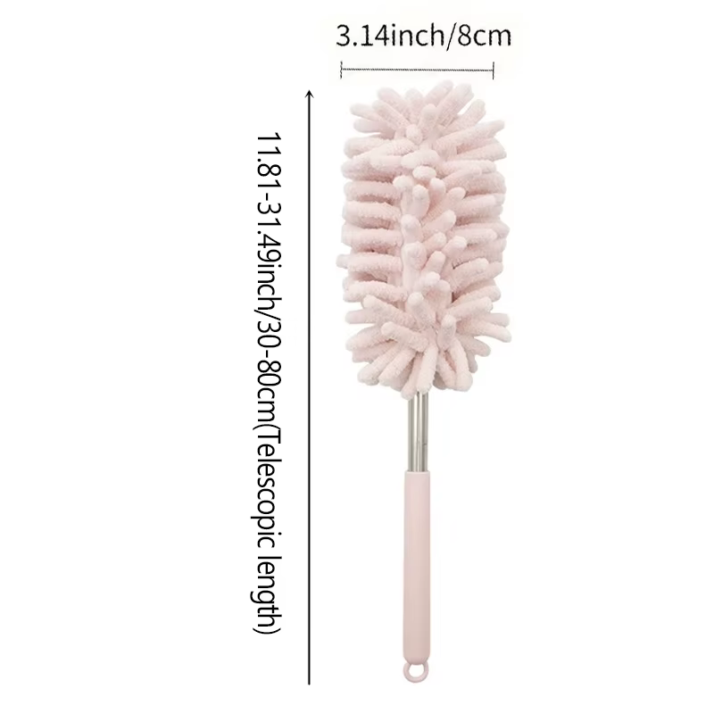 Mini brosse de plumeau de voiture, outil d'époussetage extensible et pliable en microfibre pour le n
