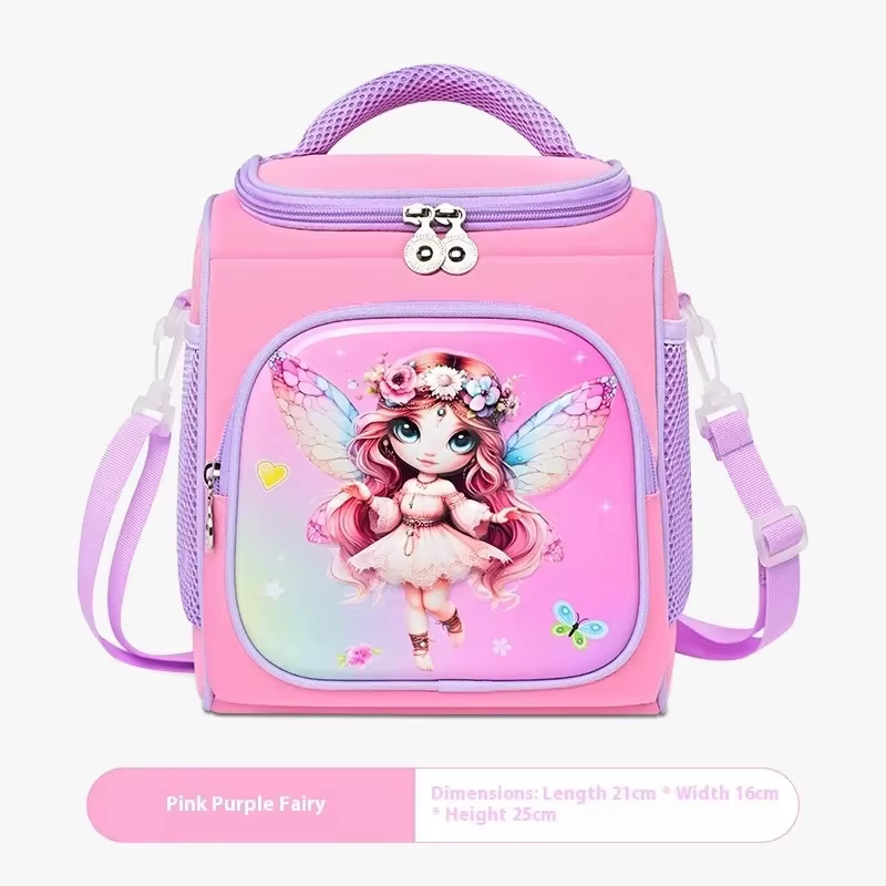 Sac à déjeuner pour garçons et filles, boîte à déjeuner isolée mignonne, refroidisseur de repas Port