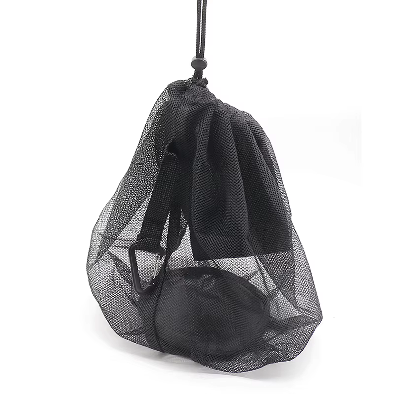 Sac à bandoulière en maille réglable, sac à dos de rangement Portable pour Football, basket-Ball en