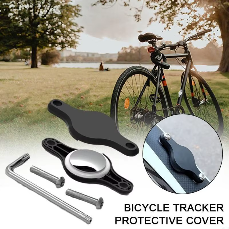 Étui pour traceurs vélos, étui anti-perte pour vélo montagne, étanche, avec vis sécurité 24BD