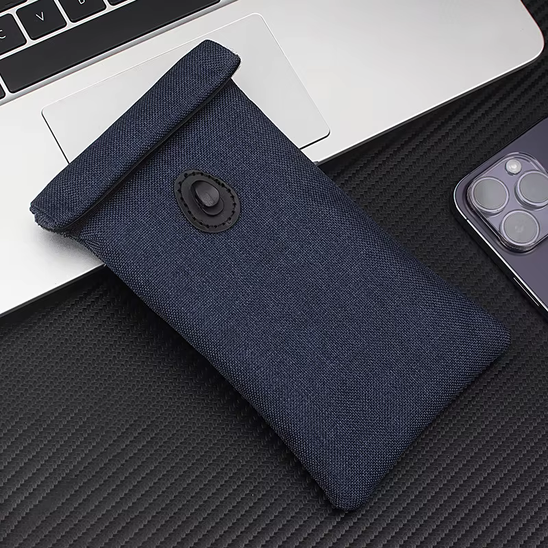 Sac Faraday en toile pour téléphone portable, clés de voiture, télécommande, blindage RFID, Protecti