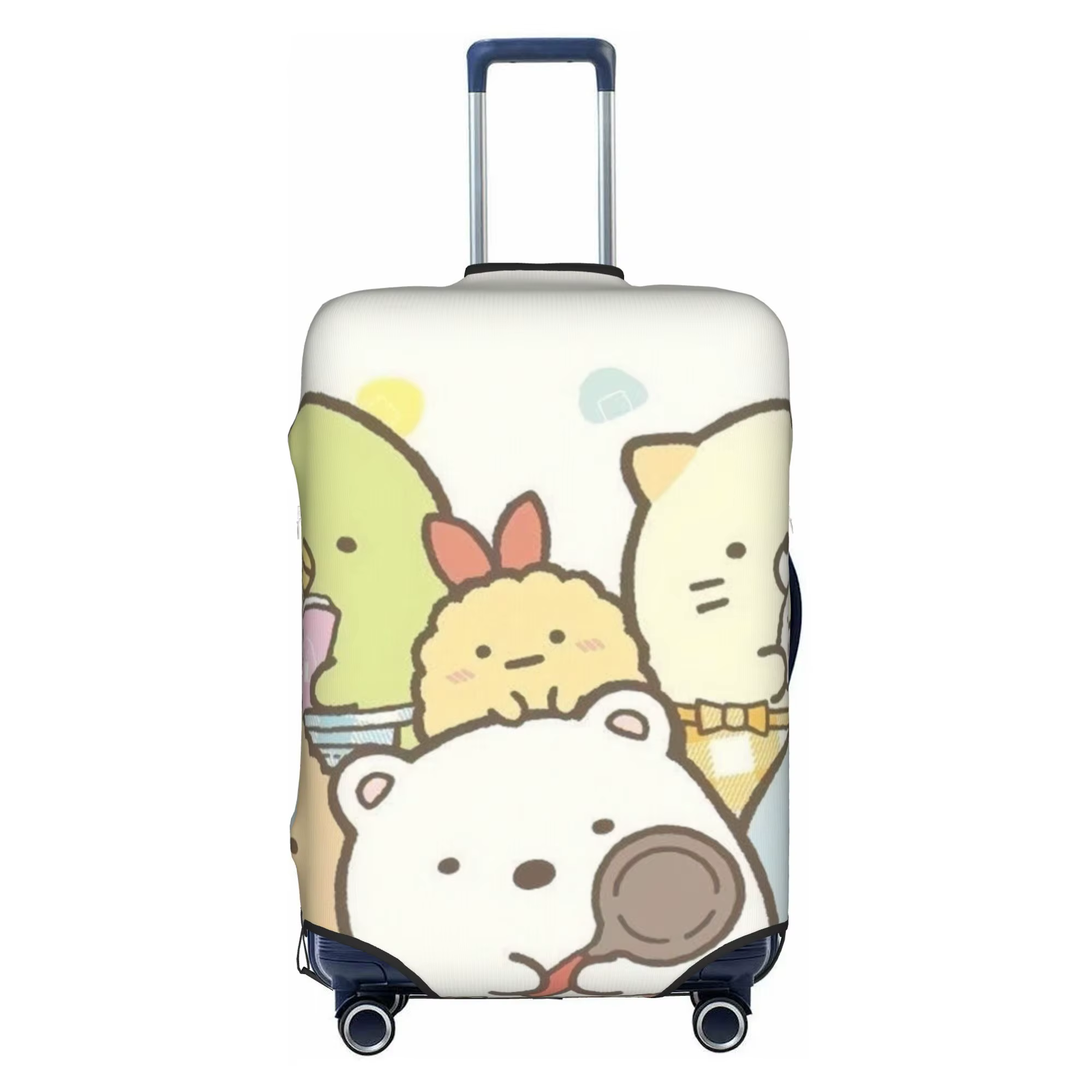 Housse de protection personnalisée pour bagages Sumikko Gurashi Anime, mignonne, style dessin animé 