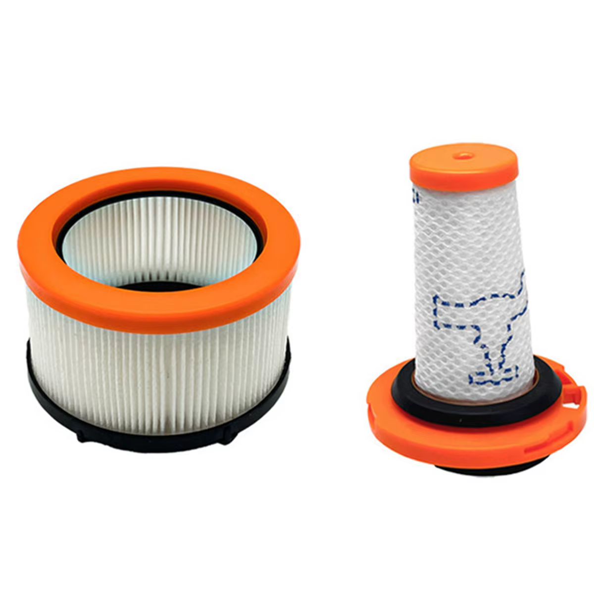 Compatible avec les pièces de rechange pour filtre à vide Rowenta X-FORCE FLEX 9.60 Rh20xx ZR009010 