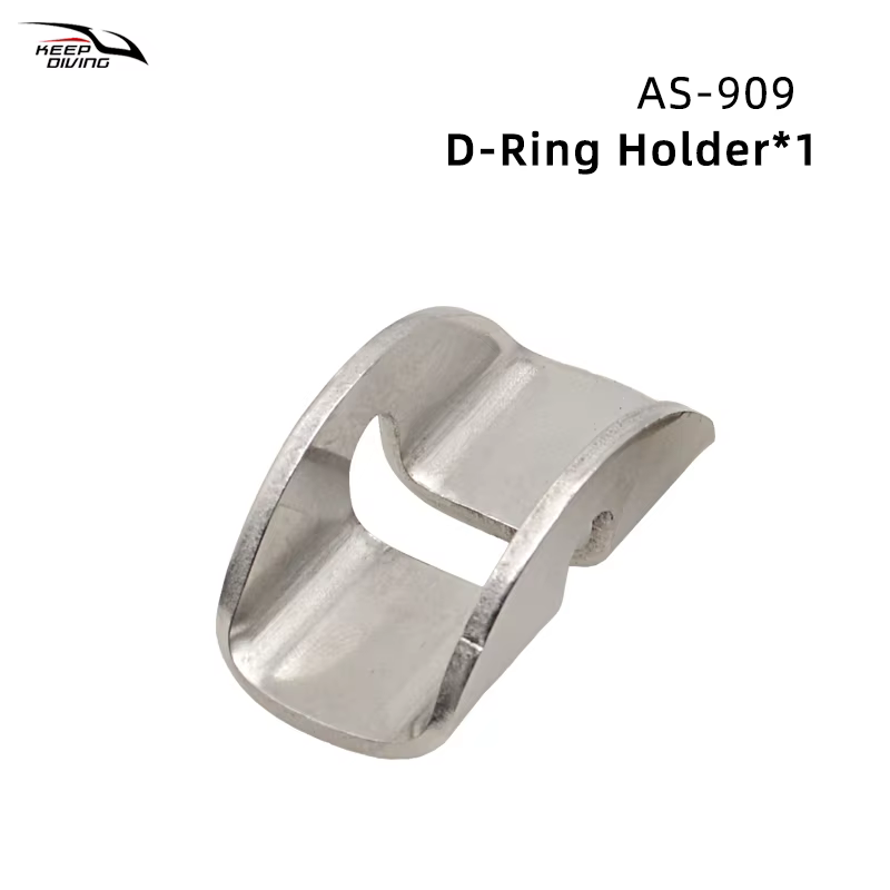 Support d'anneau en D pour cylindre de réservoir de plongée sous-marine, pour colliers de serrage, é