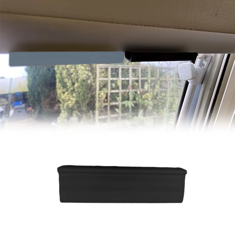 Poignée de remplacement pour volet anti-moustiques de caravane en plastique gris pour camping-car, f