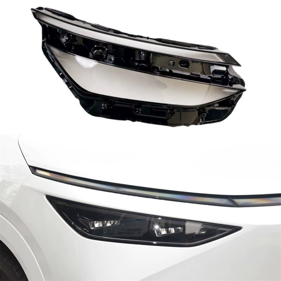 Pour Xpeng X9 2024, accessoires automobiles, produits, couvercle de phare avant, couvercle en verre,