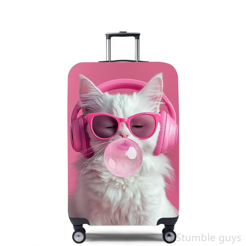 Housse de protection extensible pour bagages, lavable et durable, idéale pour les vacances, convient
