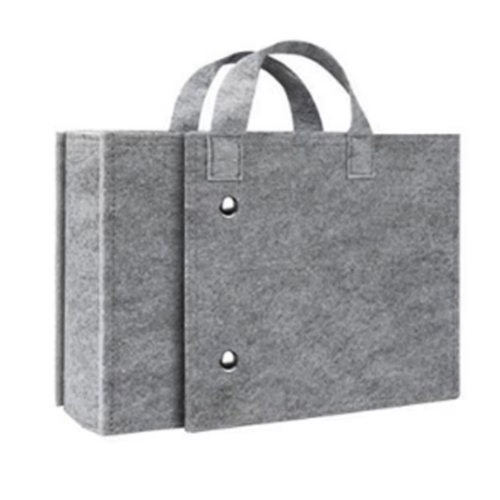 Sac en feutre cadeau créatif, organisateur pliable, sac de rangement léger, mallette de voyage de gr