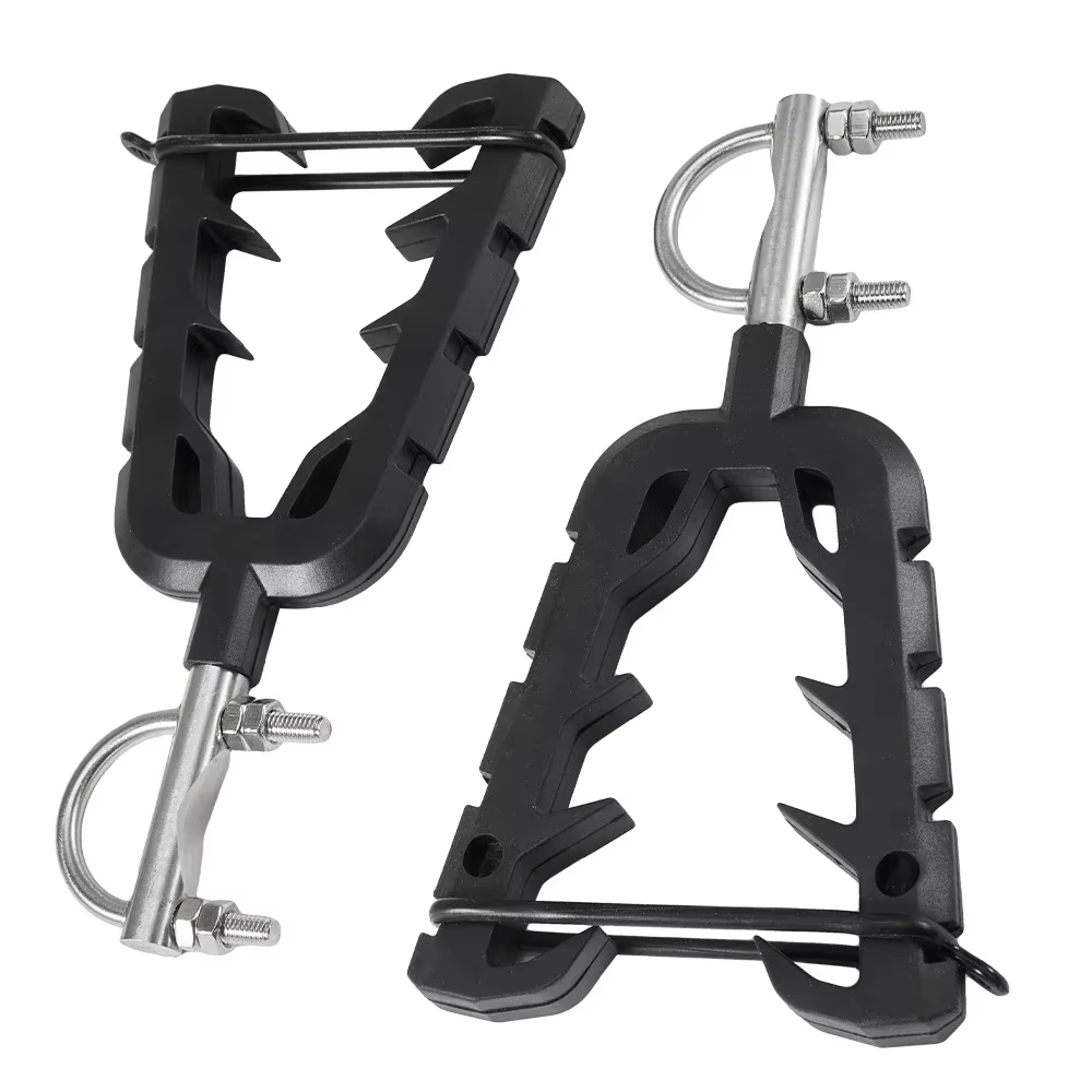 Support de guidon simple KEMIMOTO pour VTT et UTV, avec poignée ergonomique en V, pour accessoires d