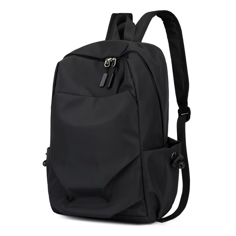 Mini sac à dos de sport pour homme, petit sac à dos de voyage noir tendance, sac à bandoulière en to