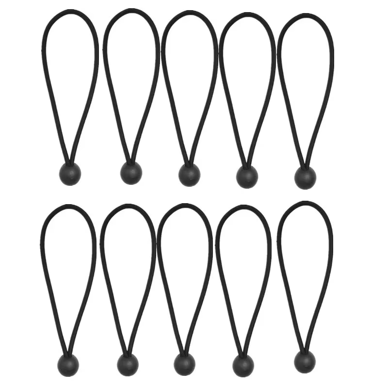 Corde à boule élastique d'extérieur, cordons élastiques, fixation de tente Portable, auvent, auvent,