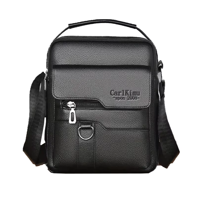 Le sac à bandoulière à une épaule pour hommes convient aux voyages d'affaires et peut être porté à l
