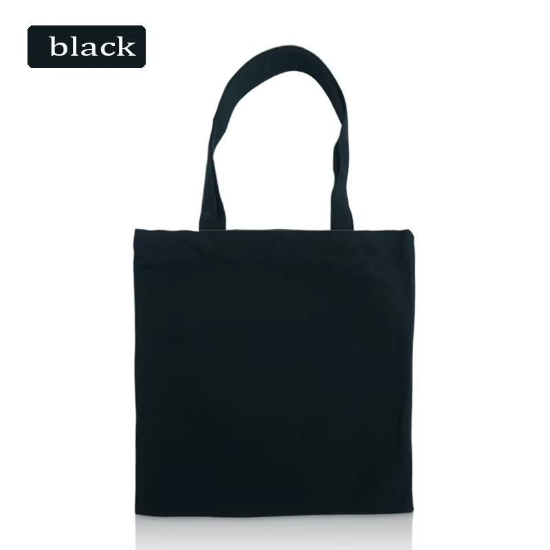 5/20/50pcs logo personnalisé, sac en toile colorée de grande capacité, sac à provisions portable pou