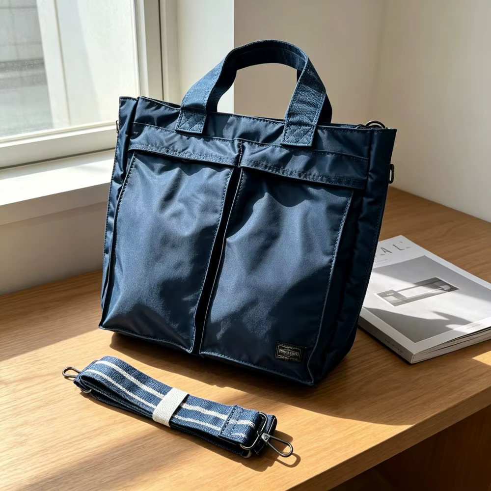 Sac fourre-tout extensible de grande capacité – Couleur unie, sac à main 3-en-1, sac bandoulière