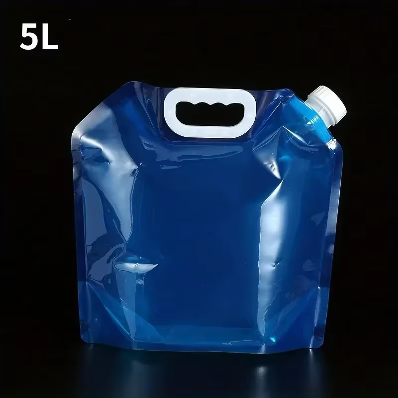 Sac d'eau d'extérieur de grande capacité 8L, sac de stockage d'eau pliable et Portable, sac de stock