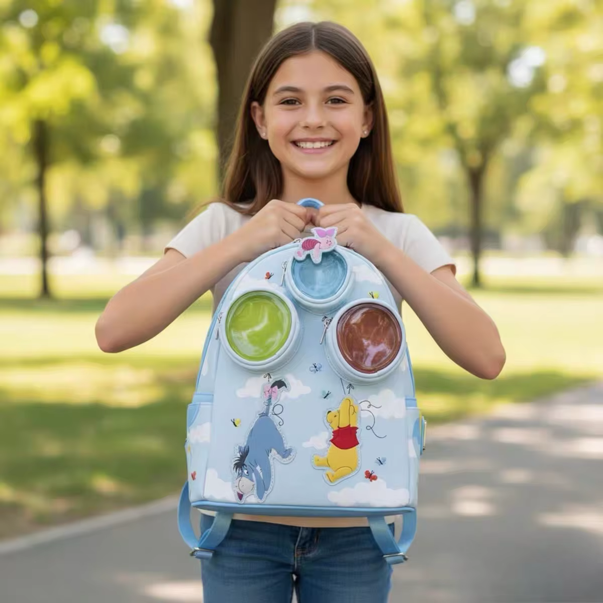 Mini sac à dos Loungefly Toy Story 4 Woody, imprimé tendance, léger, en cuir, sac à dos décontracté 