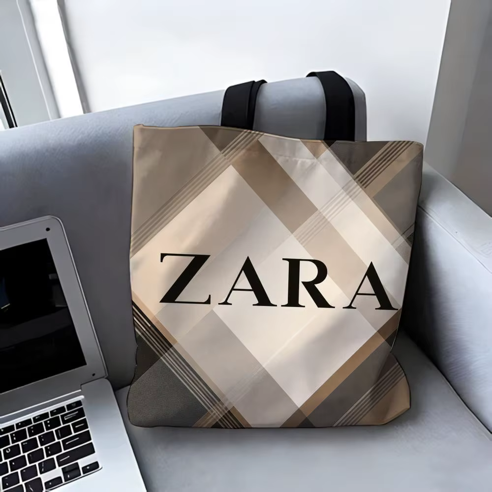 Sacs de rangement Z-ZARA au design élégant et tendance, sac fourre-tout en toile, grands sacs à main