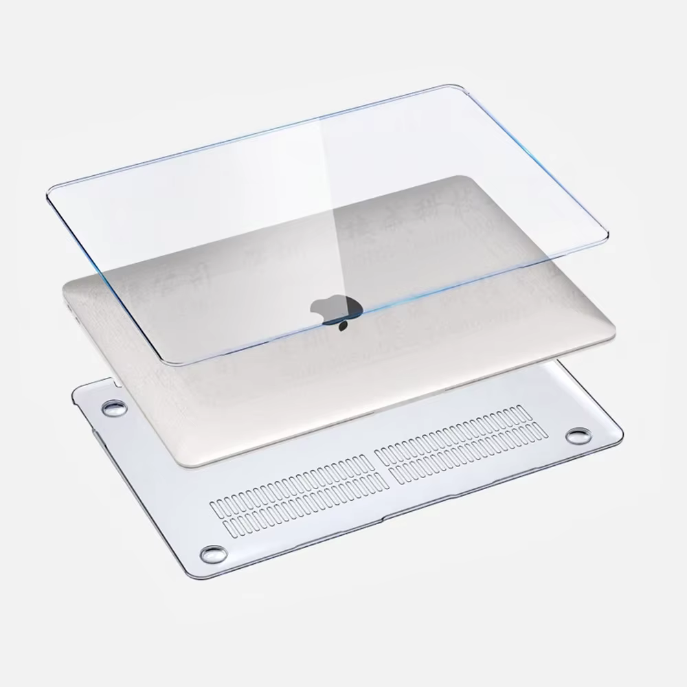 Étui transparent pour ordinateur portable Macbook Neo 2026 Air 13.6 M4 15 M3, coque rigide pour Mac