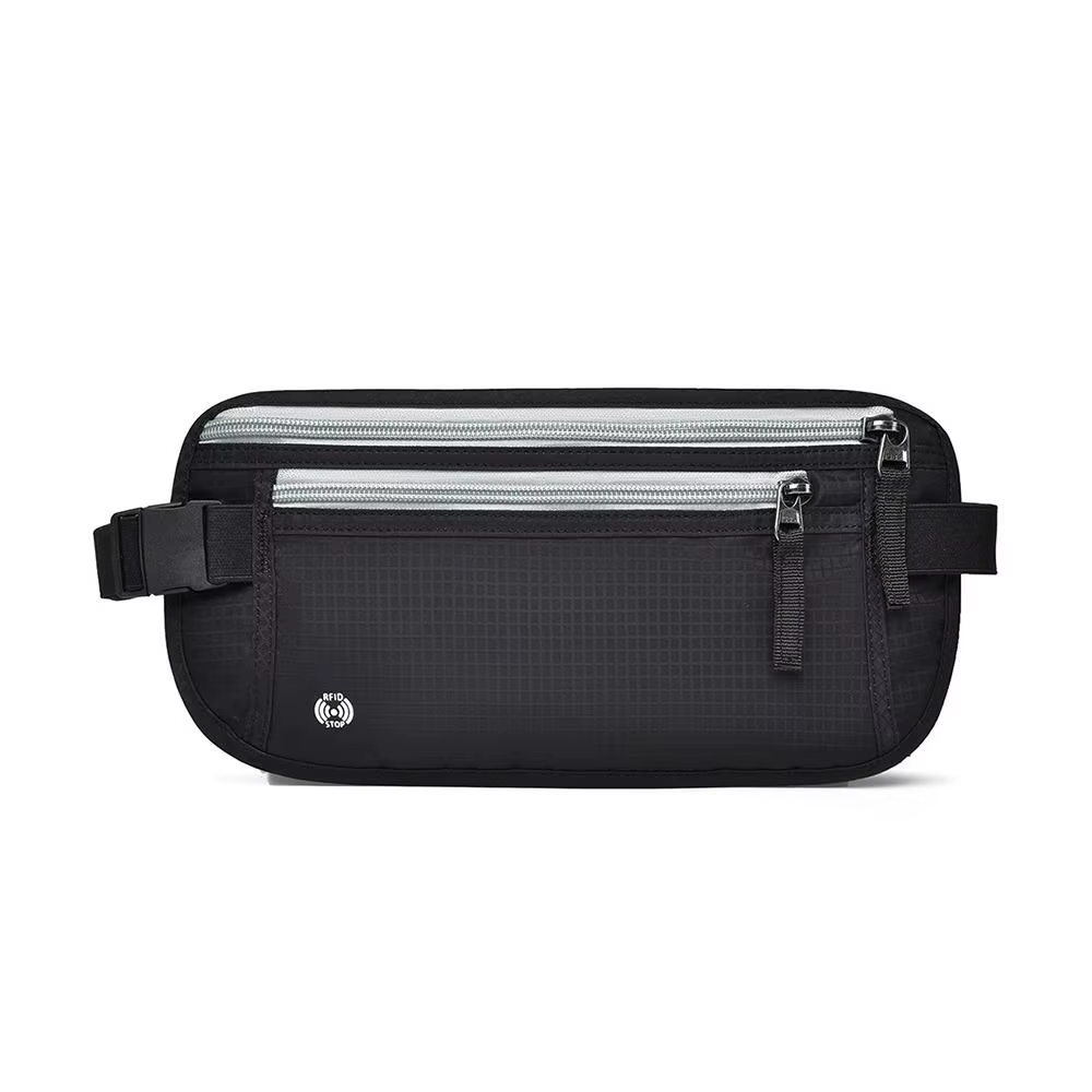 Sac de Passeport RFID Créatif, Poudres de Téléphone, Pack de Taille Multicolore, Portefeuille Antivo