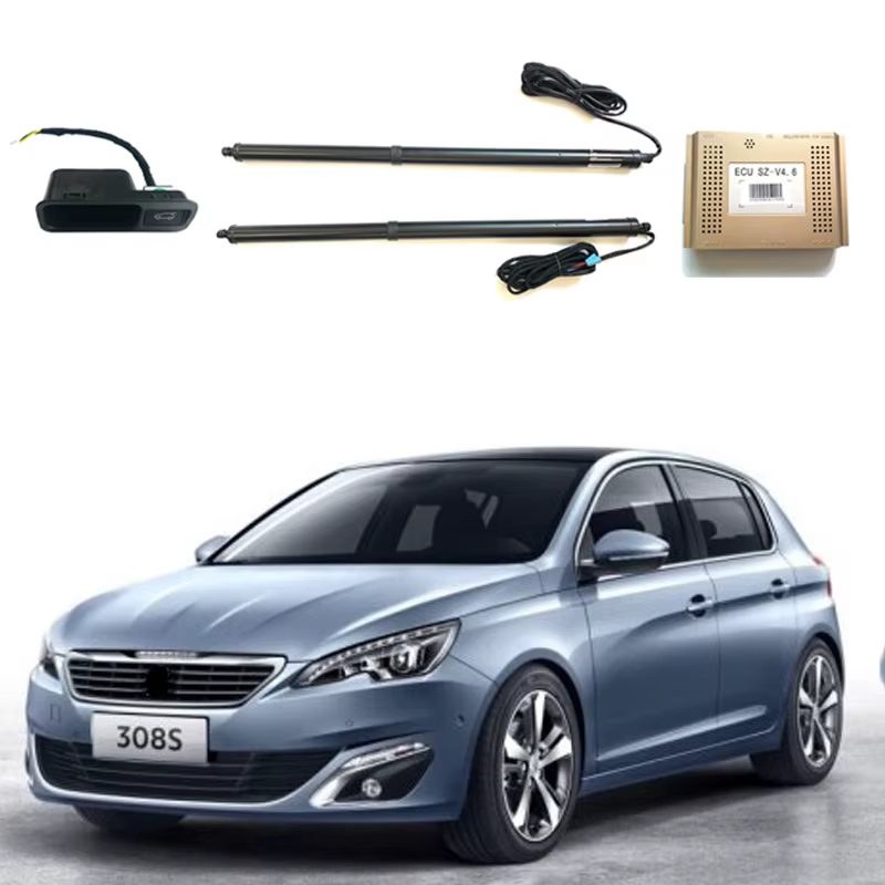 Convient pour Peugeot 308 Carniva! ar accessoire lntelligenElectric hayon modifié Carrun KSupport ti