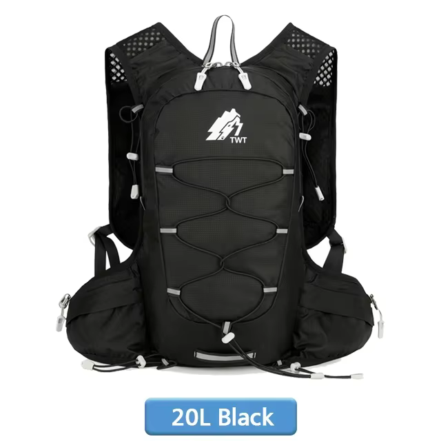 Sac à dos léger d'extérieur 20l, sac à dos de course sur sentier, de cyclisme, d'alpinisme, de rando