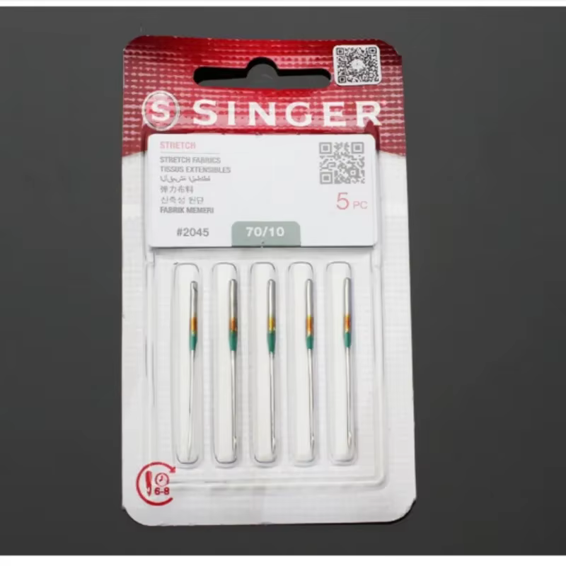 Aiguilles pour Machine à coudre SINGER, versions HA, accessoires de couture, bricolage, 5 pièces/paq