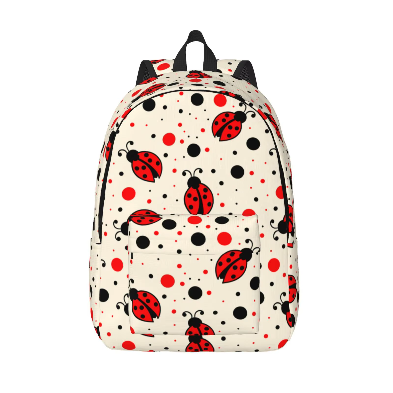 Sac à dos CÔTÉ cinelles rouges avec gouttes d'eau, cartable étudiant, sac à dos initié, sac pour ord