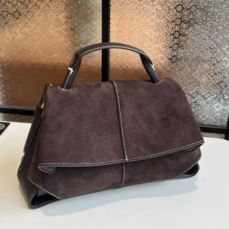 Sac à bandoulière de marque de luxe, sac à main français élégant en cuir, nouveau sac de banlieue gi