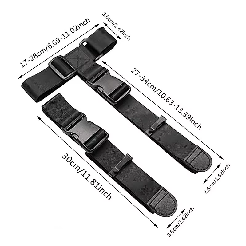 1 sangle de bagage de voyage, ceinture de valise élastique télescopique, sangle de fixation pour val